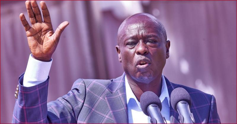Deputy President Rigathi Gachagua promised that the taxes imposed on farmers would be revised.